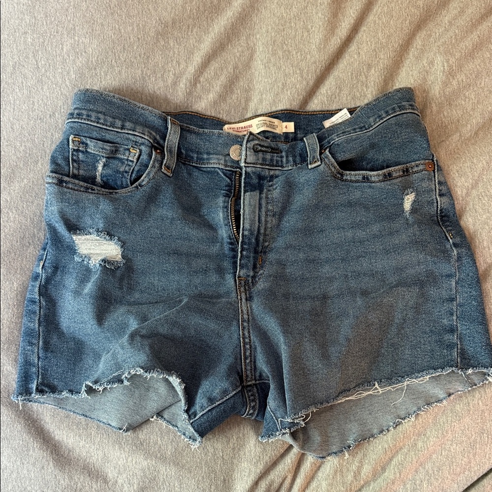 Levi's Classic Blue Jean Shorts